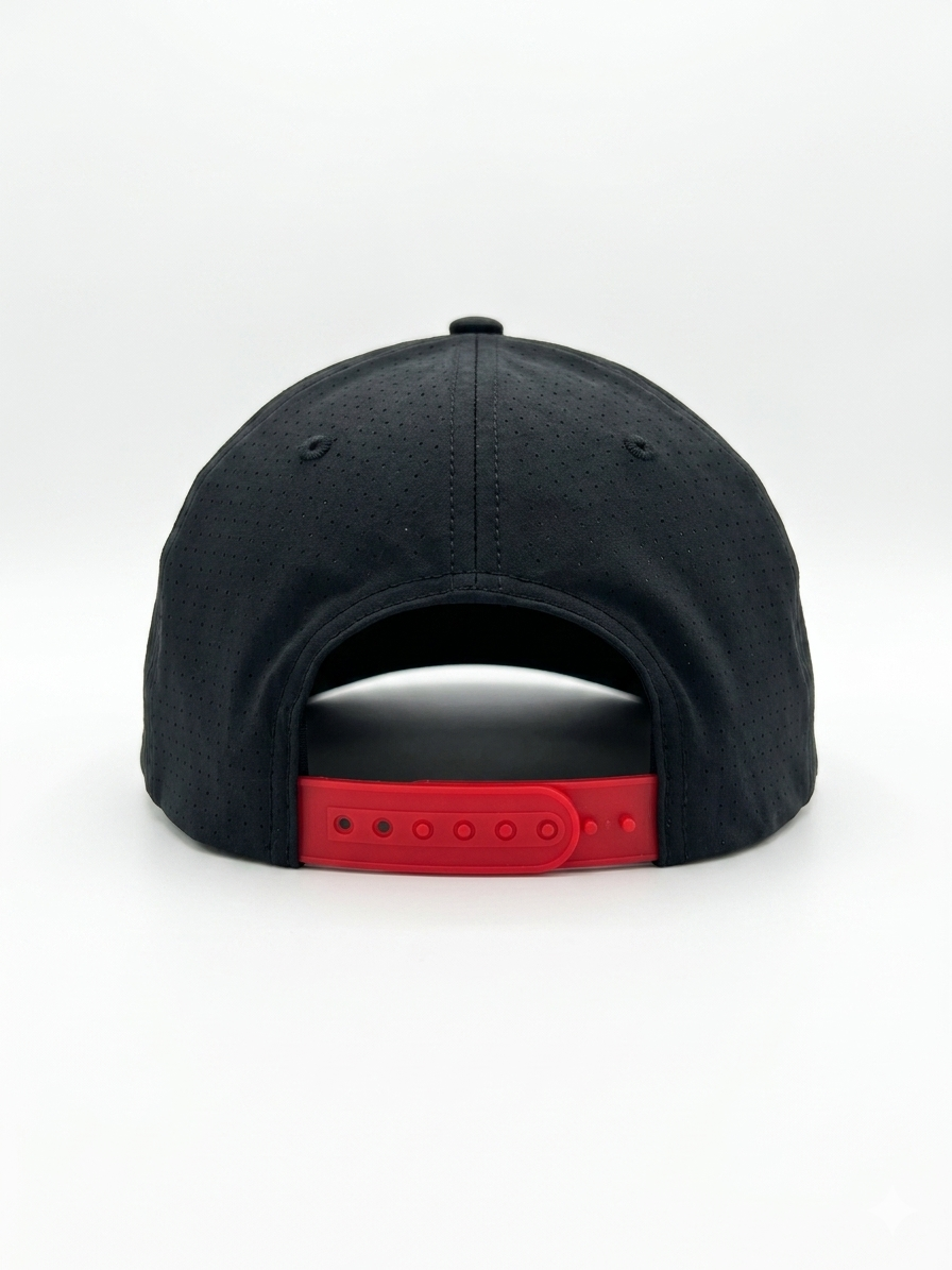 Pickleball Performance Hat – Black/White