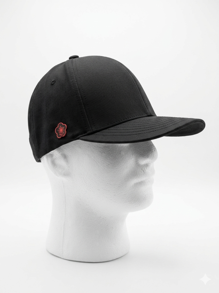 Pickleball Performance Hat – Black/White