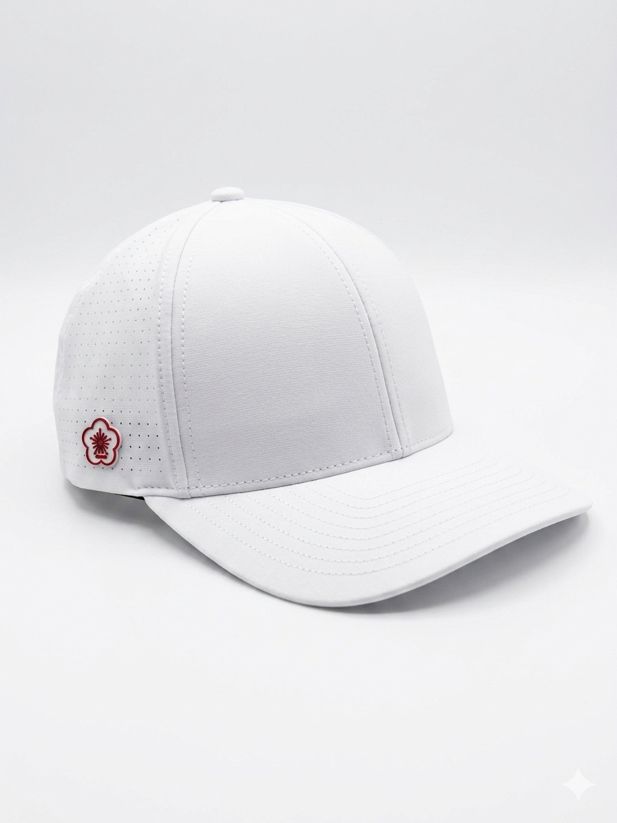 Pickleball Performance Hat – Black/White